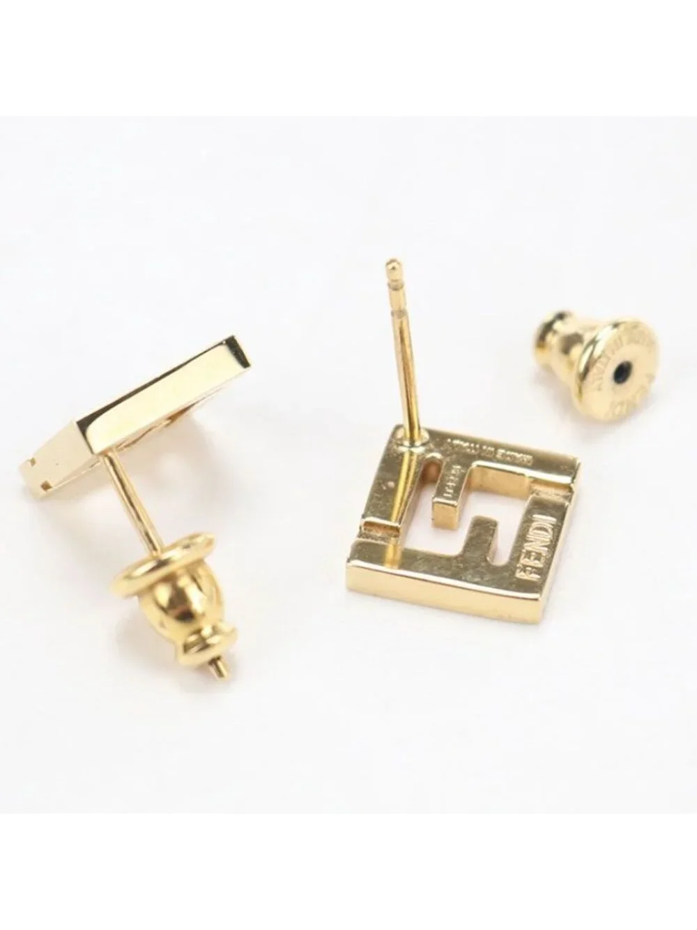 Fendi Forever Earrings Metal
